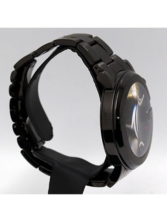 Gucci Quartz Black Dial Chronograph Sumoseco Watch Tam main image 4